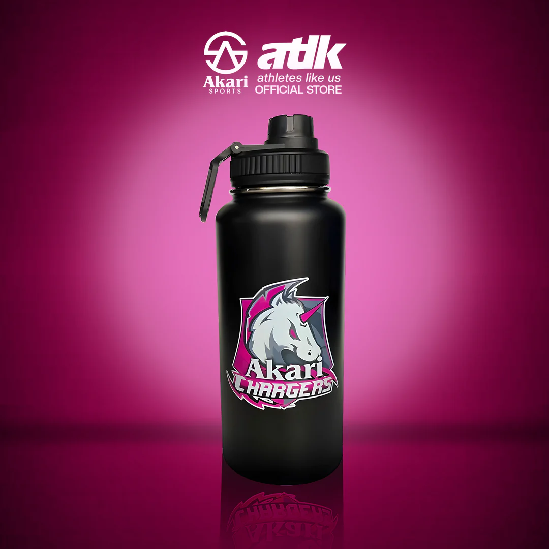 Akari Power Chargers Thermos Flask Black 32oz (APC-T1B)